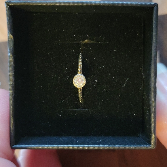 Silver Moon Bay Jewelry - Gold Crystal Toe Ring